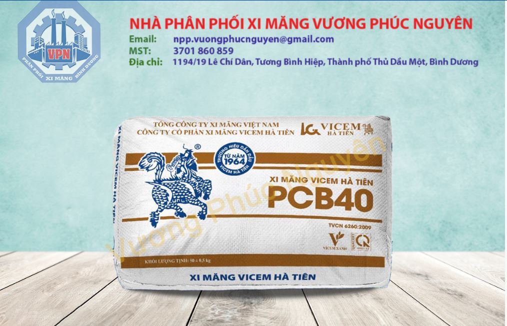 Xi măng Hà Tiên PC40 - Xi Măng Vương Phúc Nguyên - Công Ty TNHH Vương Phúc Nguyên